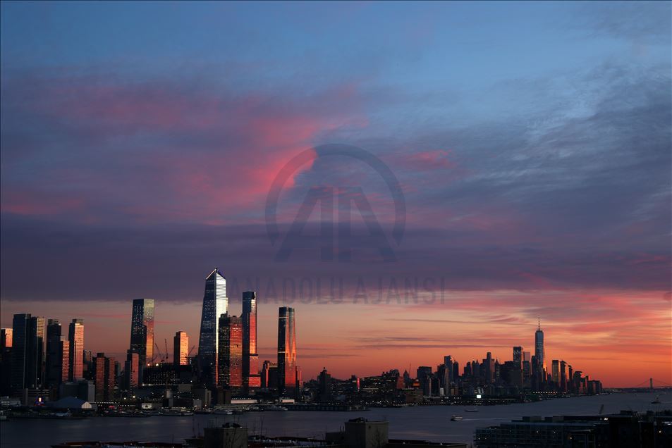 Sunset in New York
