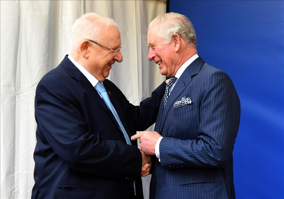 Charles, Prince of Wales in Jerusalem