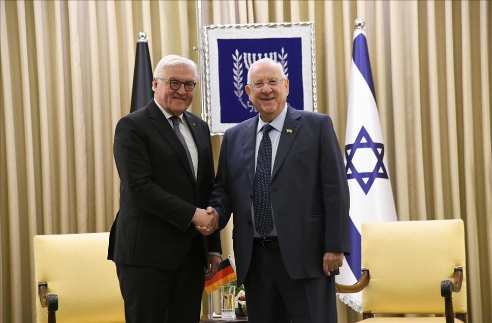 German President Frank-Walter Steinmeier in Jerusalem