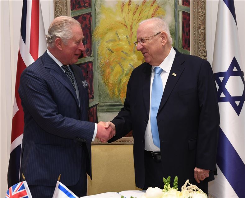Charles, Prince of Wales in Jerusalem
