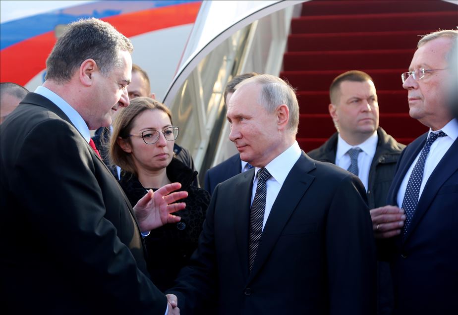 Russian President Vladimir Putin in Israel