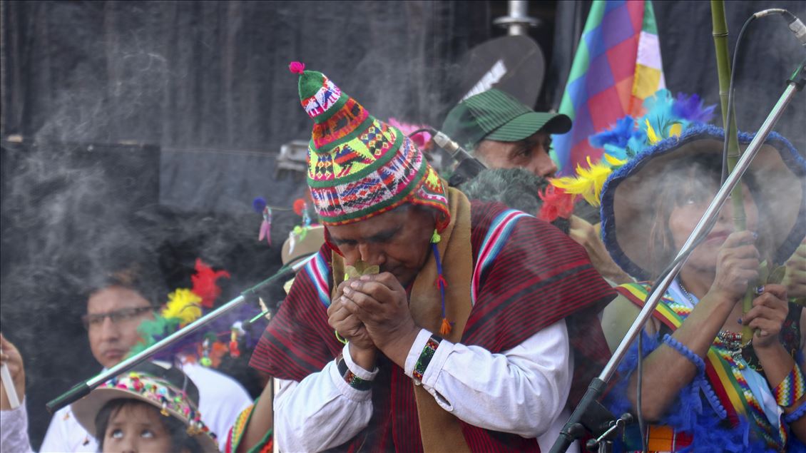 Bolivia's former President Evo Morales
