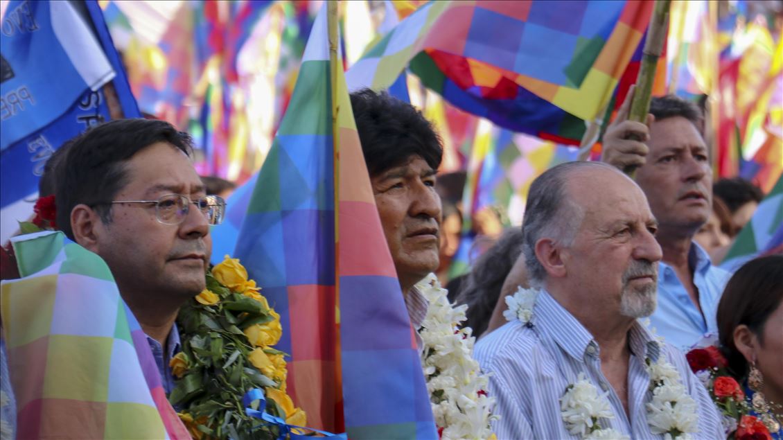 Bolivia's former President Evo Morales
