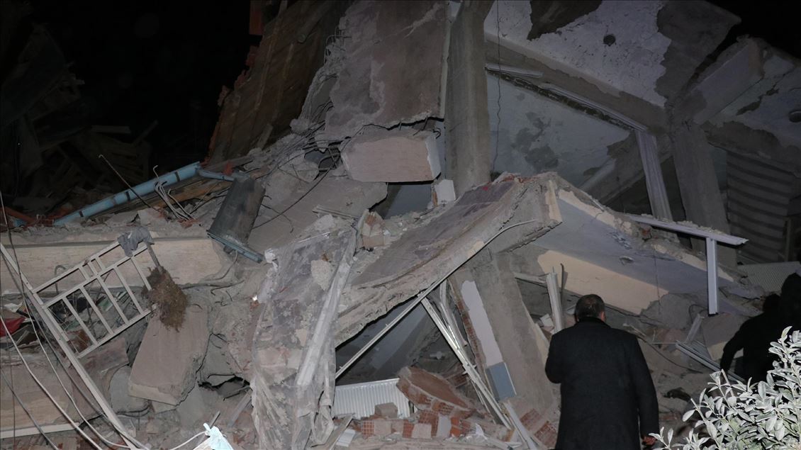 وقوع زلزله 6.5 ریشتری در الازیغ ترکیه