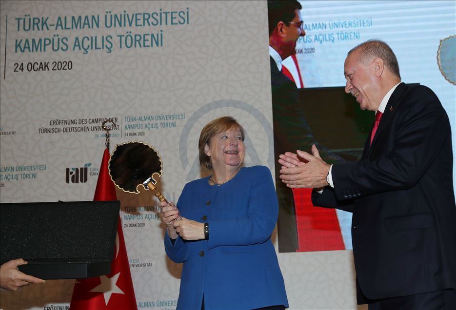 "Türk-Alman Üniversitesi Yeni Binalarının Açılış Töreni"