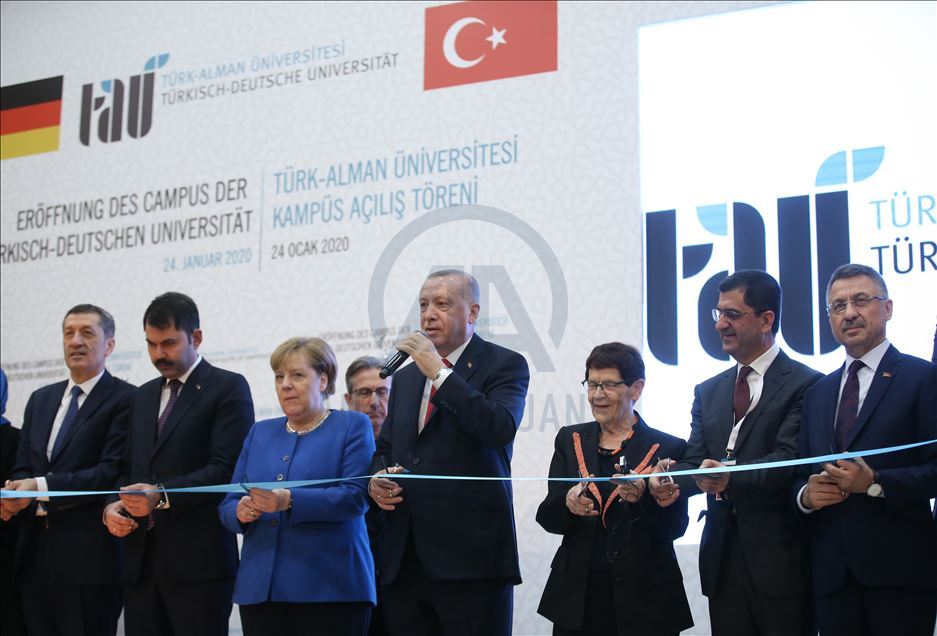 Opening of new buildings of Turkish-German University in Istanbul