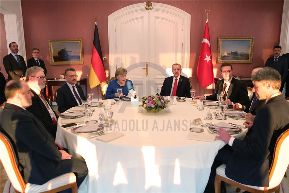 Erdogan - Merkel meeting in Istanbul