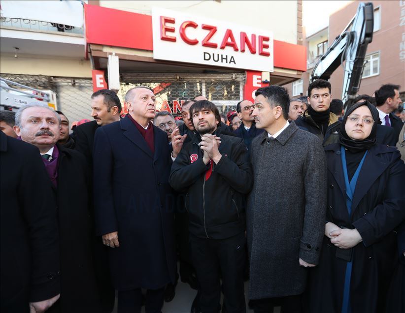 Cumhurbaşkanı Erdoğan Elazığ’da
