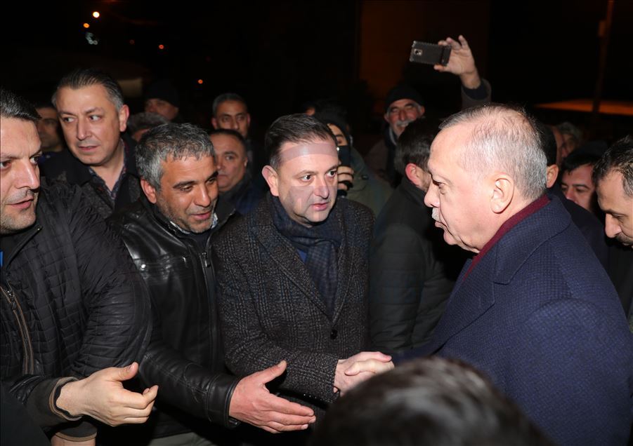 أردوغان: سنبني بيوتا ذات هياكل صلبة لمتضرري زلزال ألازيغ