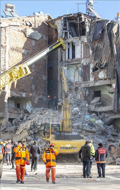 The 6.8-magnitude quake hit eastern Elazig province