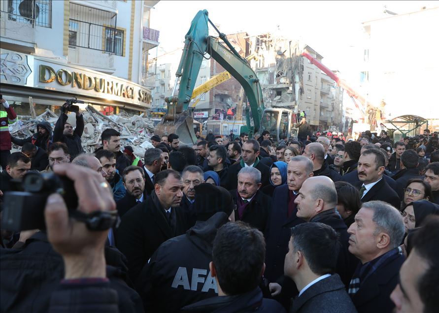 Cumhurbaşkanı Erdoğan Elazığ’da
