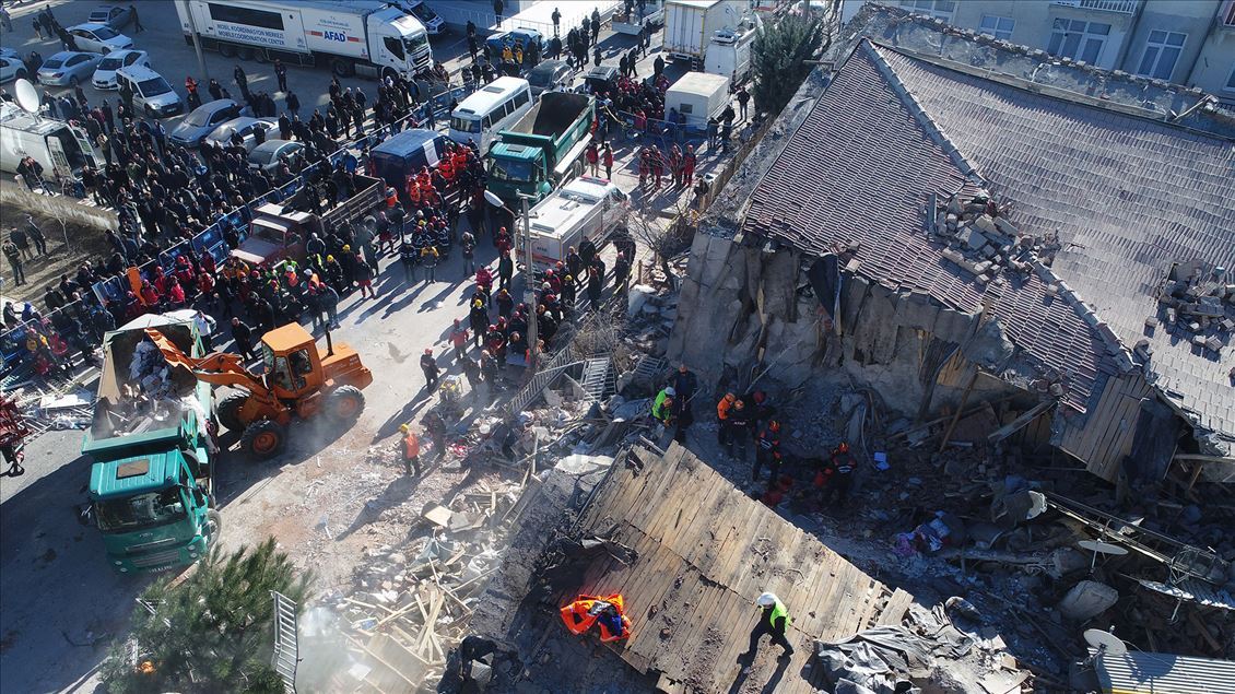 The 6.8-magnitude quake hit eastern Elazig province