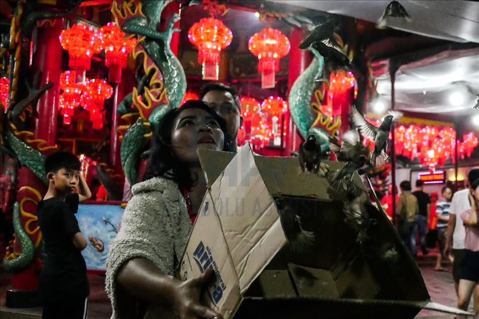 Endonezya'da yaşayan Çinliler "Fare Yılı"nı kutluyor
