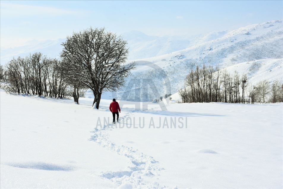 Invierno en Mus de Turquía