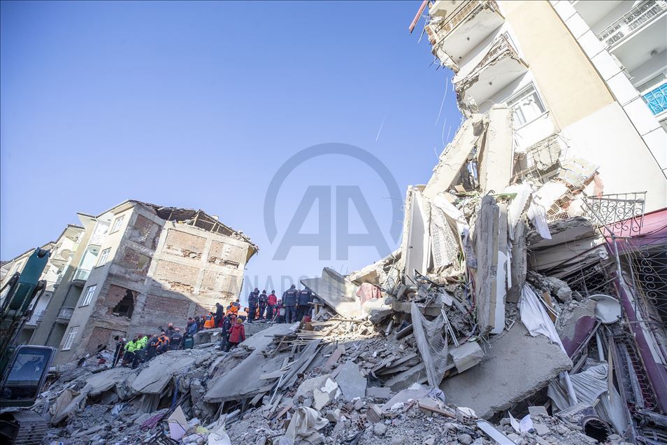 The 6.8-magnitude quake hit eastern Elazig province