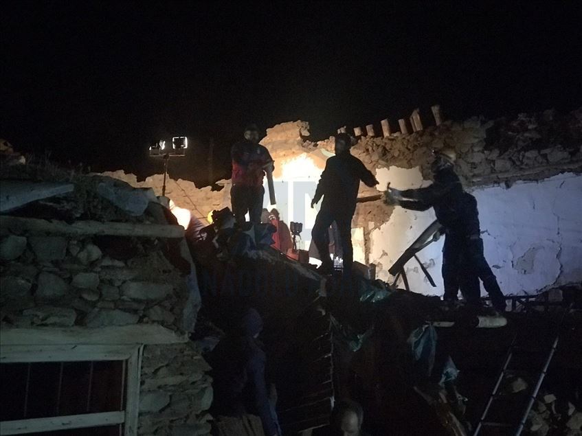 إصابة 405 أشخاص بولاية ألازيغ، و148 بملاطية جرّاء الزلزال 
