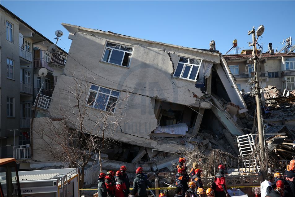 The 6.8-magnitude quake hit eastern Elazig province