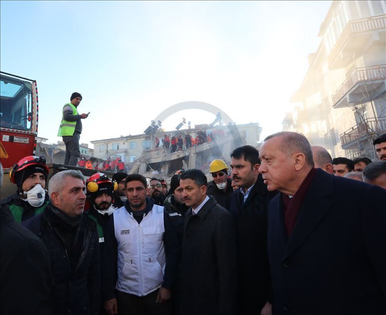Turski predsjednik Recep Tayyip Erdogan u Elazigu 
