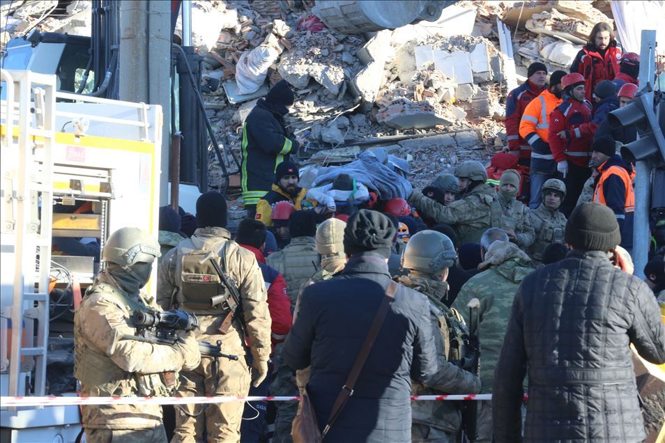 The 6.8-magnitude quake hit eastern Elazig province
