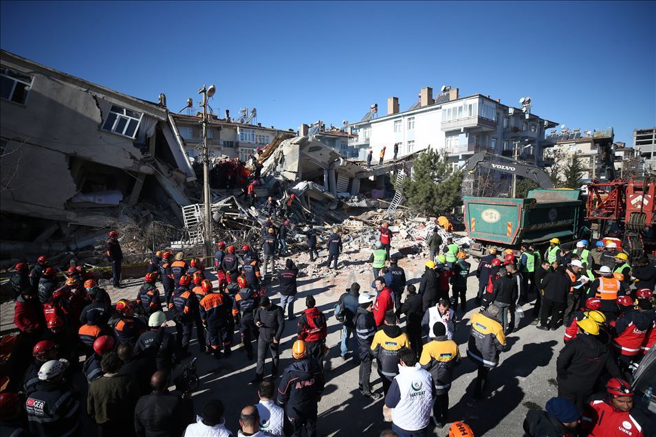 The 6.8-magnitude quake hit eastern Elazig province