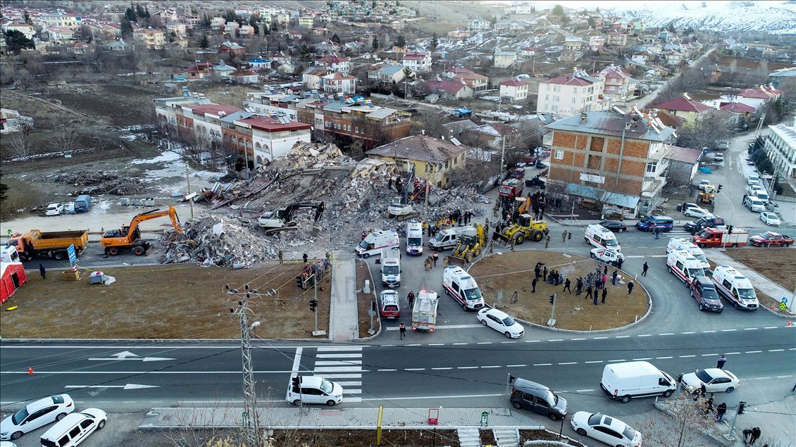 وقوع زلزله 6.8 ریشتری در الازیغ ترکیه
