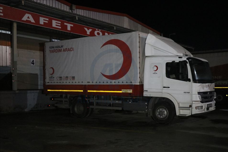 Batı Karadeniz Bölgesi Afet Yönetim Müdürlüğü deprem nedeniyle Elazığ'a ekip gönderdi
