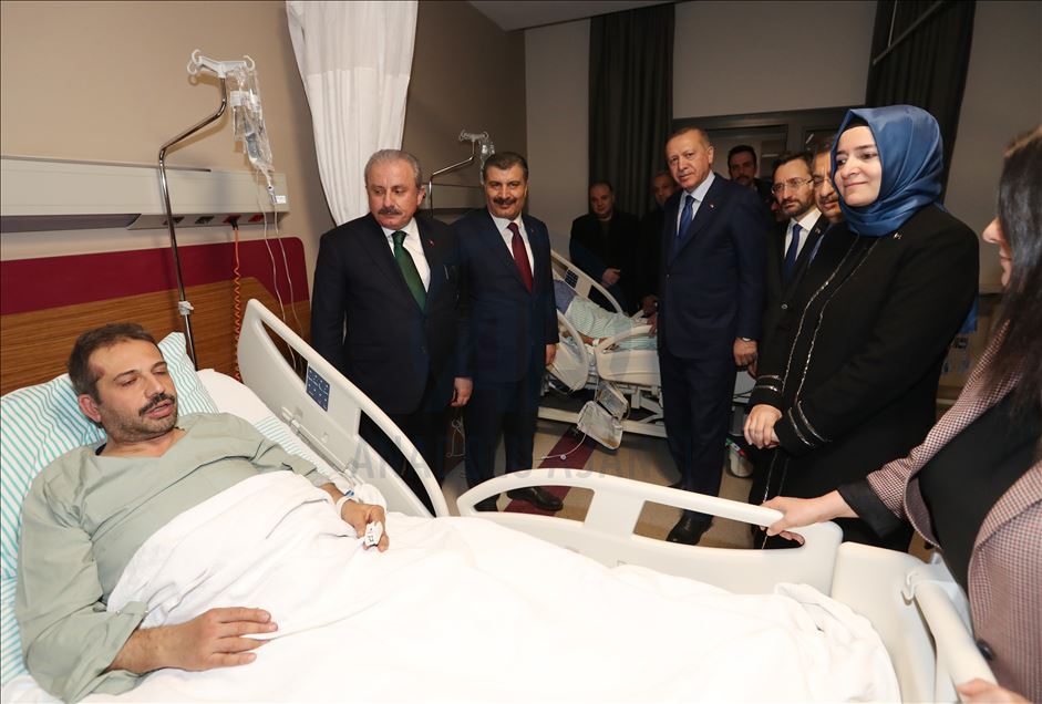 Cumhurbaşkanı Erdoğan, deprem bölgesinde