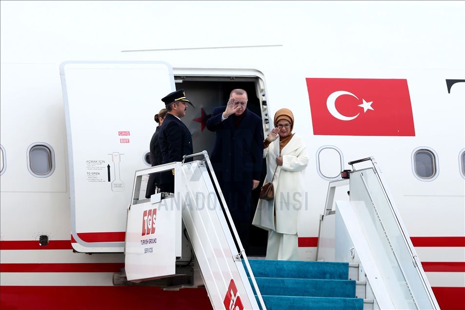 أردوغان يتوجه إلى الجزائر على رأس وفد رفيع