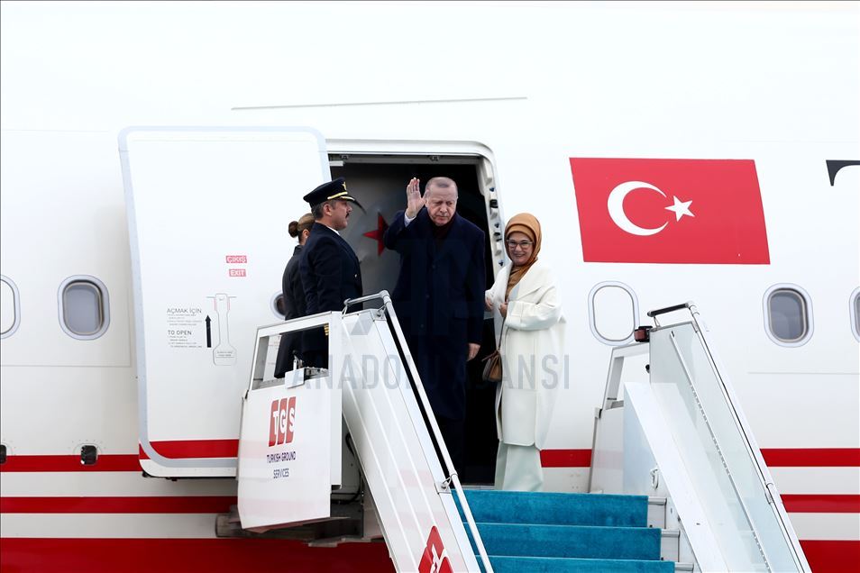 أردوغان يتوجه إلى الجزائر على رأس وفد رفيع