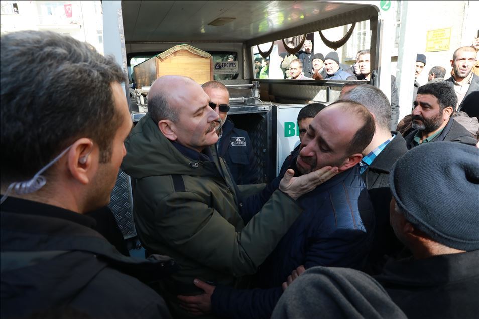 Elazığ depreminde hayatını kaybedenler son yolculuğuna uğurlandı