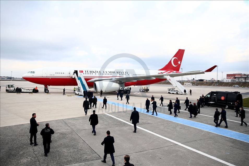 أردوغان يتوجه إلى الجزائر على رأس وفد رفيع