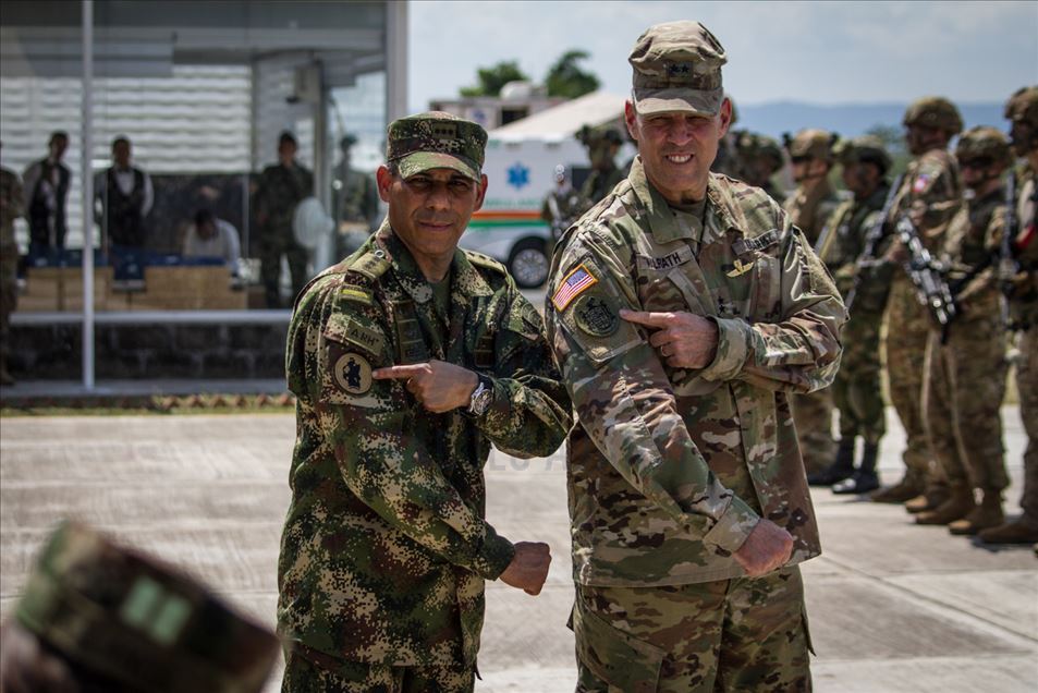 Ejercicio militar conjunto entre las FFMM de Colombia y EEUU