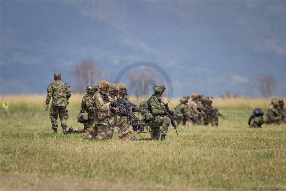 Ejercicio militar conjunto entre las FFMM de Colombia y EEUU