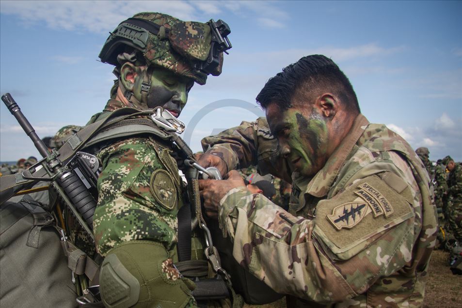 Ejercicio militar conjunto entre las FFMM de Colombia y EEUU