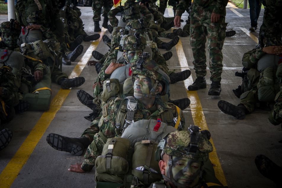 Ejercicio militar conjunto entre las FFMM de Colombia y EEUU