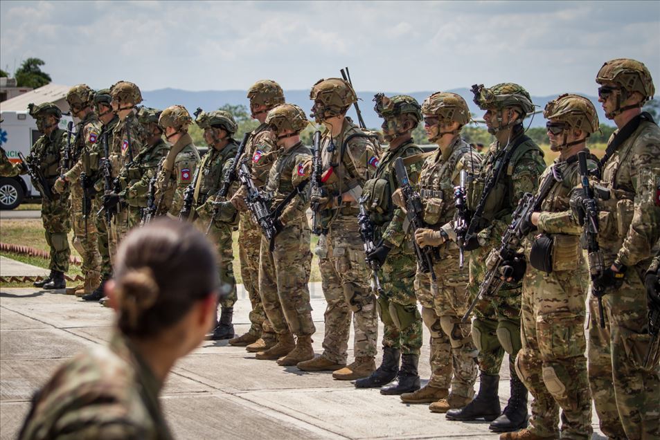 Ejercicio militar conjunto entre las FFMM de Colombia y EEUU