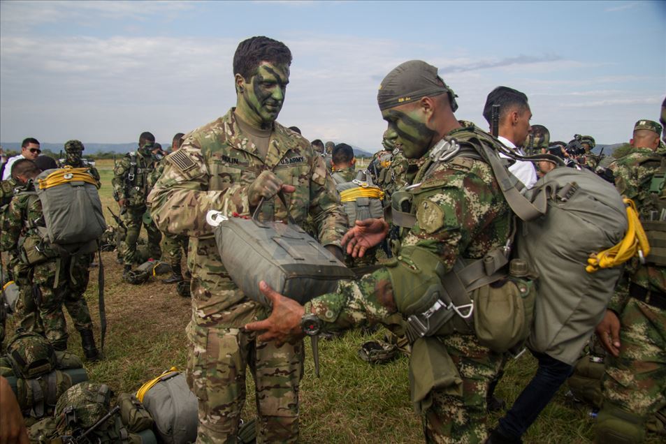 Ejercicio militar conjunto entre las FFMM de Colombia y EEUU