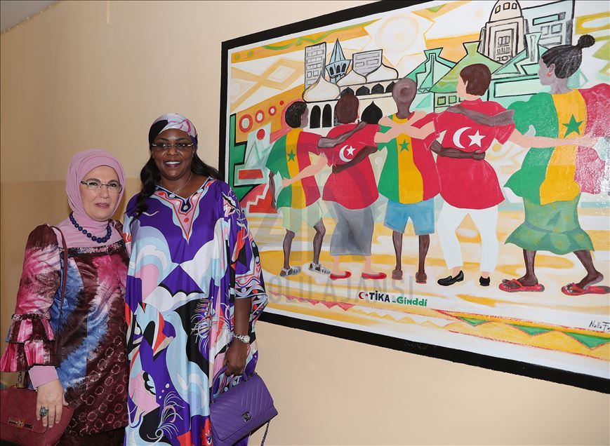 Turkish First Lady opens a rehabilitation centre in Dakar