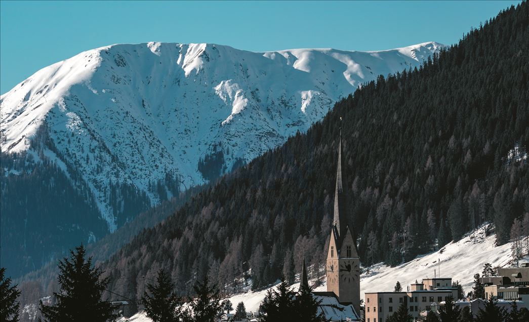 Davos'ta kış 