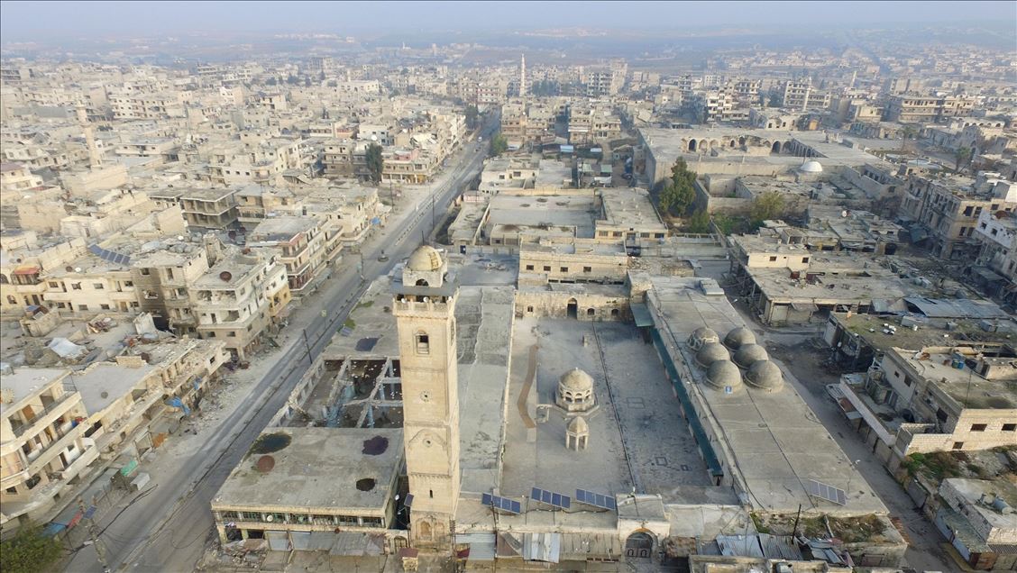 رژیم اسد و روسیه شهرستان معره النعمان را به خرابه تبدیل کردند