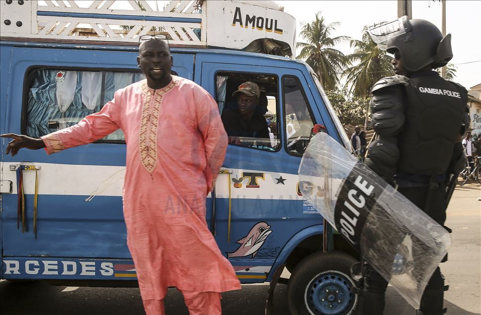 Gambiya'nın başkenti Banjul'da günlük yaşam