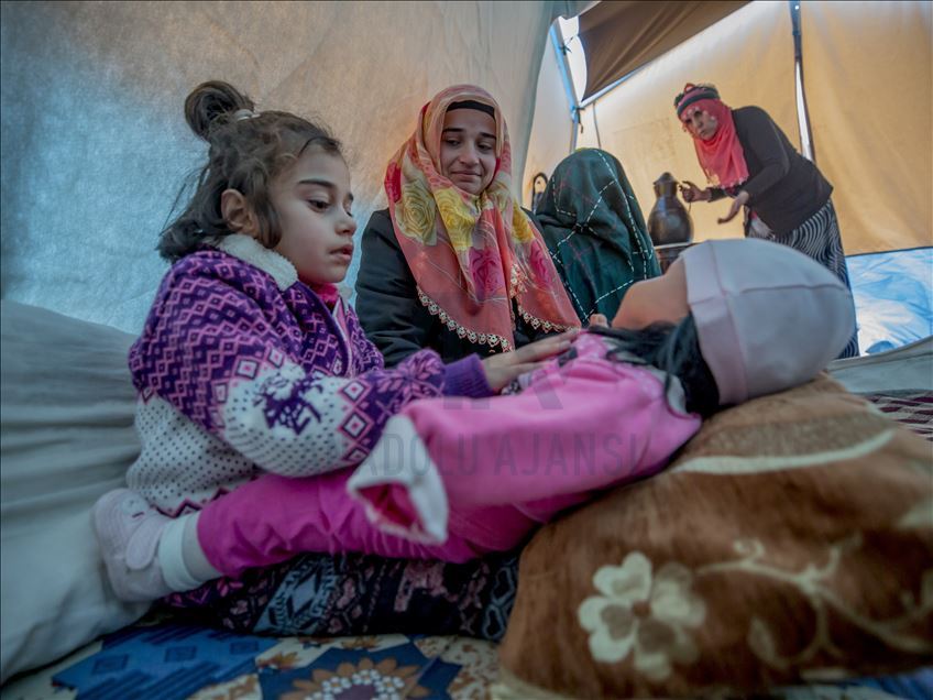 Tents built for earthquake victims in Elazig - Anadolu Ajansı