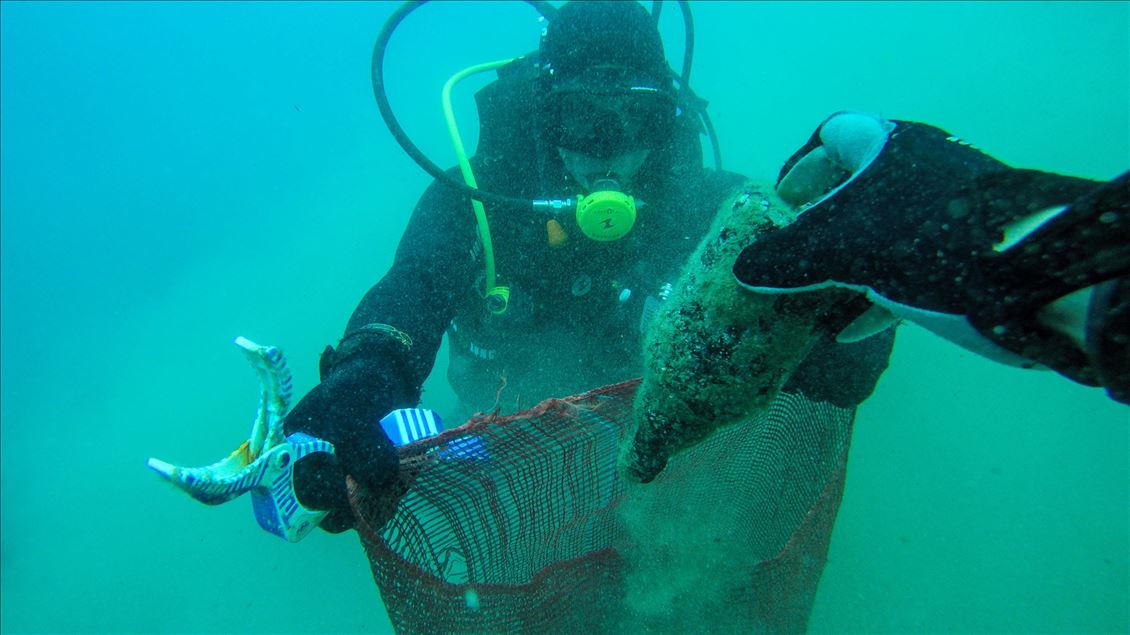 Muğla'da dalgıçlar deniz dibi temizliği yapacak