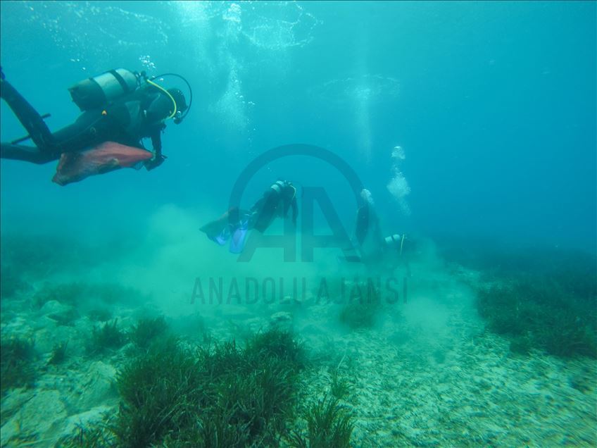 Muğla'da dalgıçlar deniz dibi temizliği yapacak