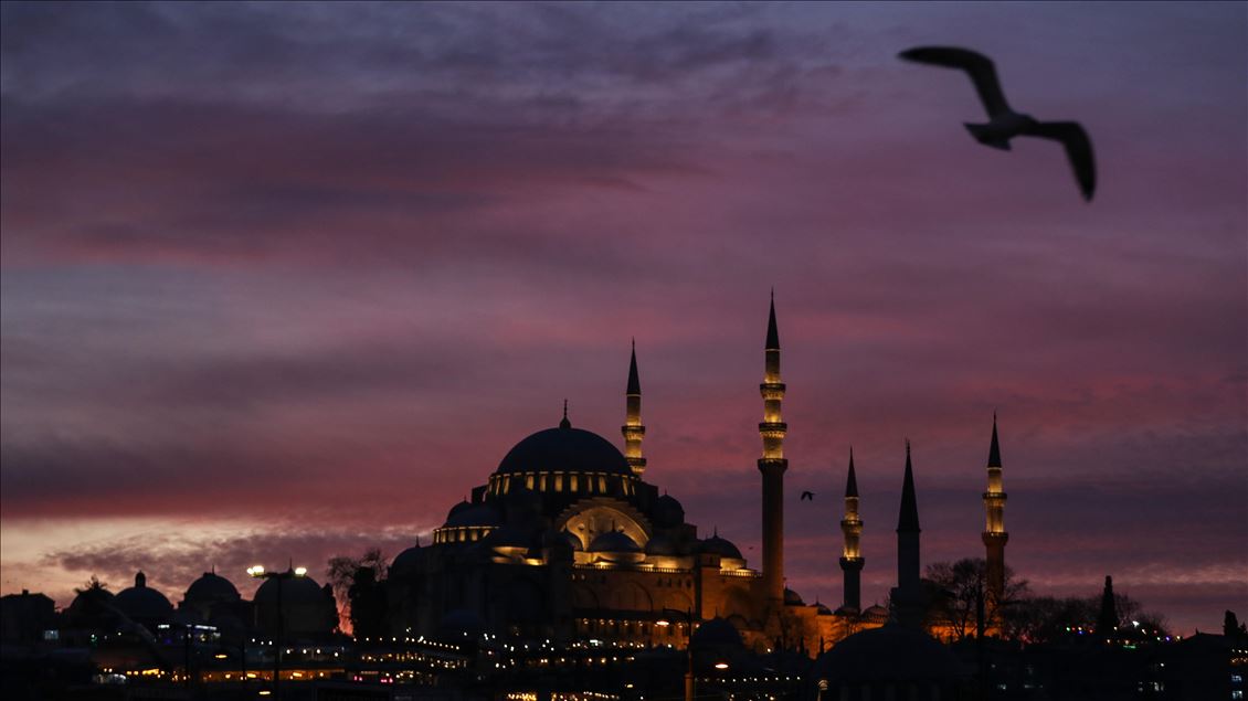 İstanbul'da gün batımı