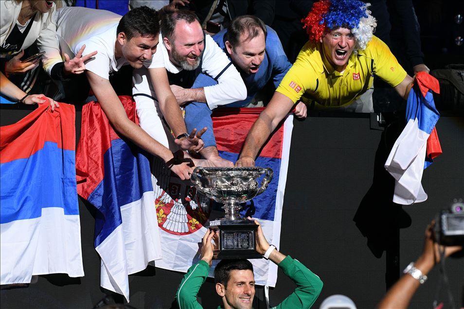 Avustralya Açık’ta şampiyon Novak Djokovic