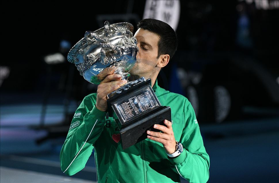 Avustralya Açık’ta şampiyon Novak Djokovic