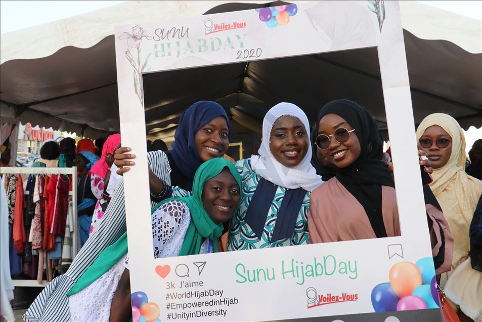 Senegal'de Dünya Başörtüsü Günü etkinliği