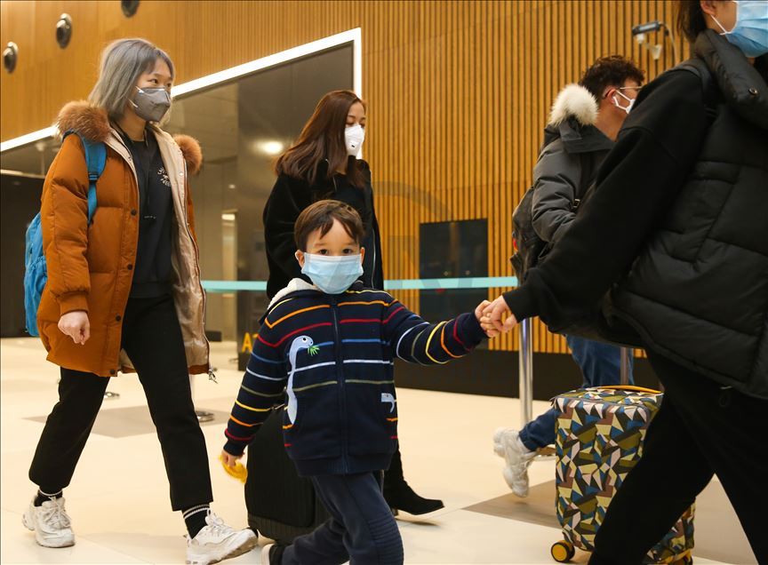 Passengers controlled at Istanbul Airport