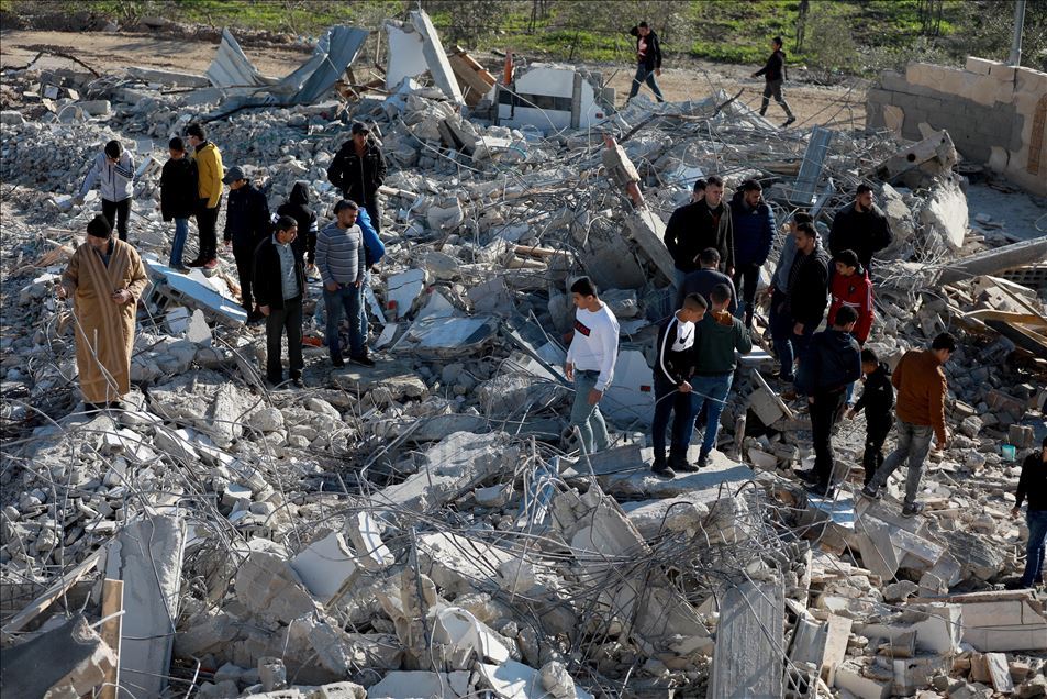 Israel demolishes jailed Palestinian's house in West Bank
